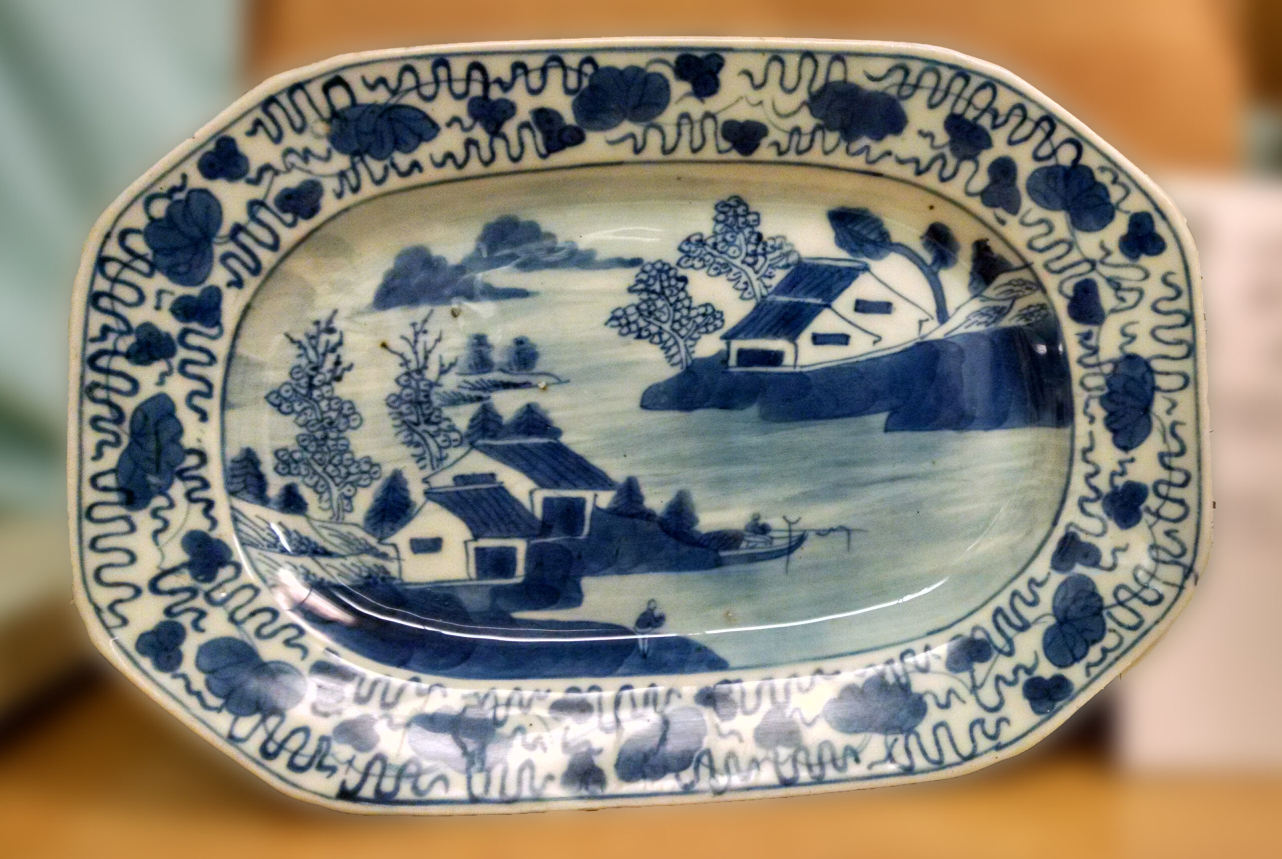 Restored Earthenware Plate