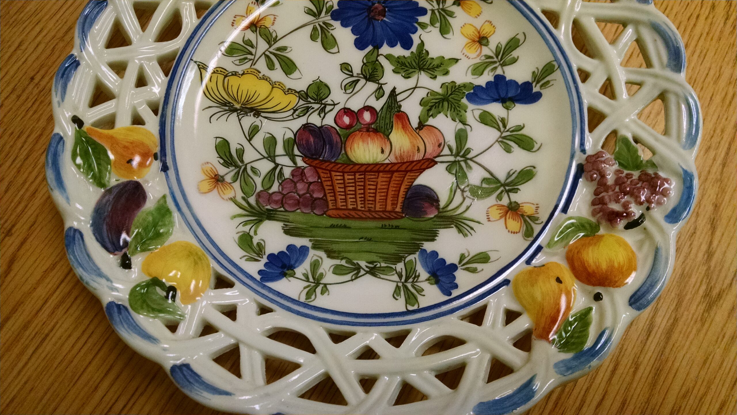 Fully restored veggie plate