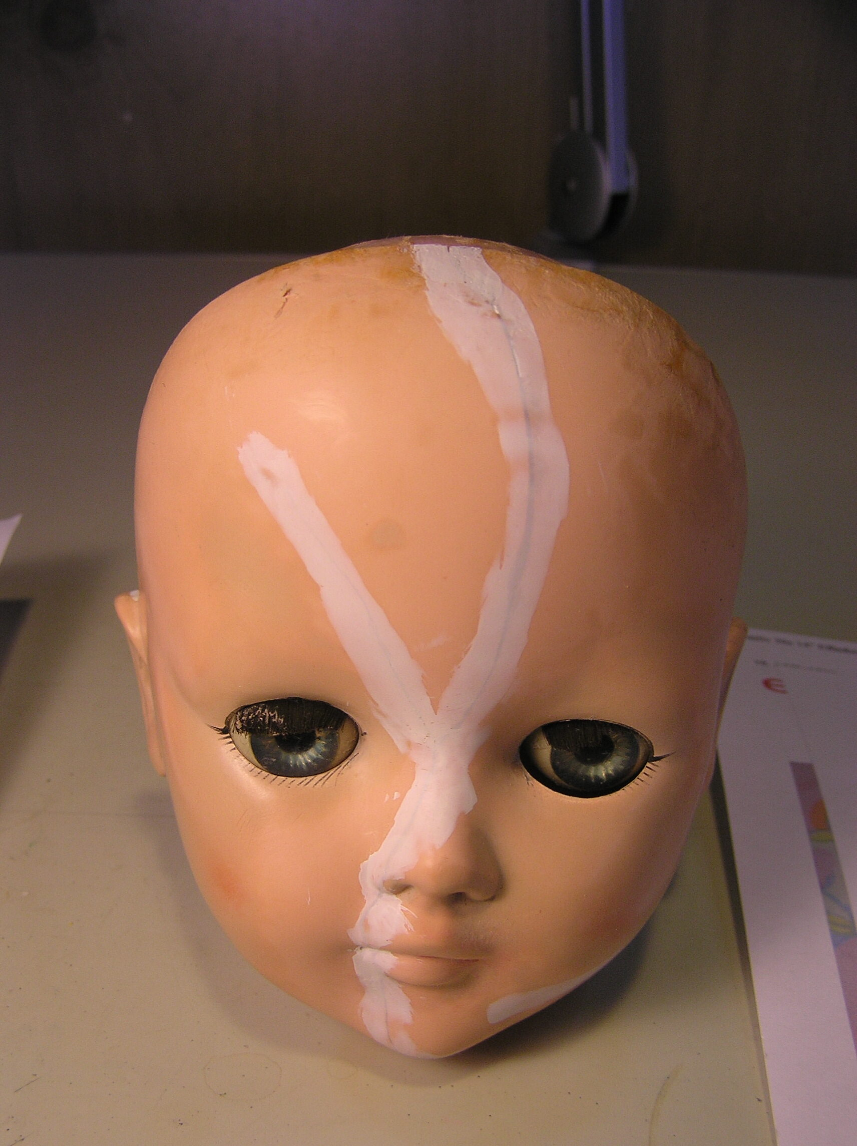 Damaged Collette Effanbee Doll