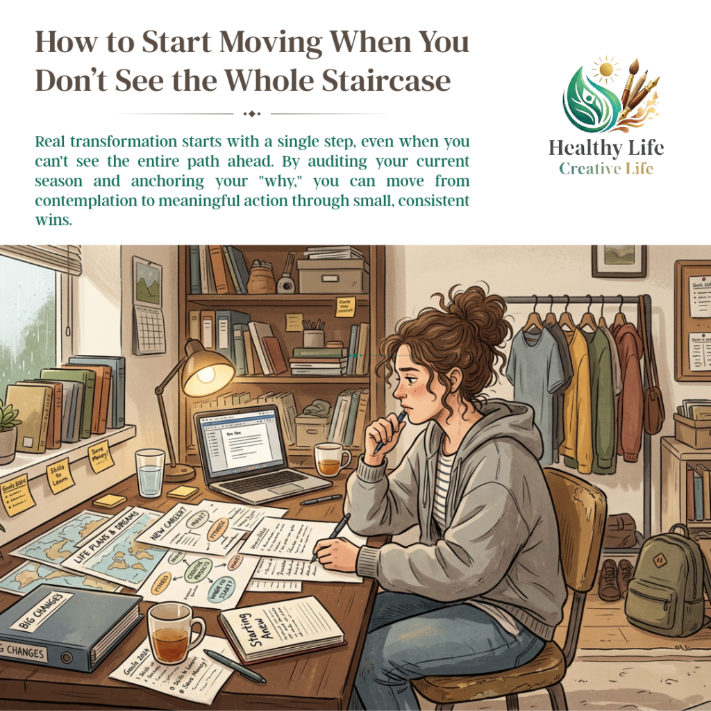 Social Media Post for Healthy Life Creative Life by Open Window Creatives.